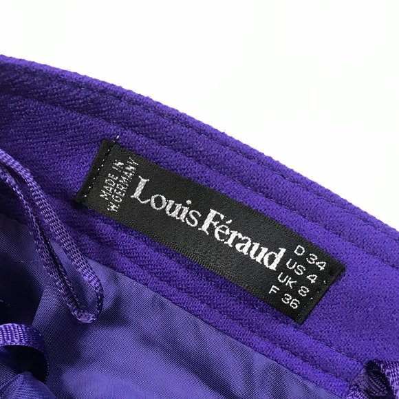 Louise Feraud German made wool pencil skirt - Picture 7 of 8